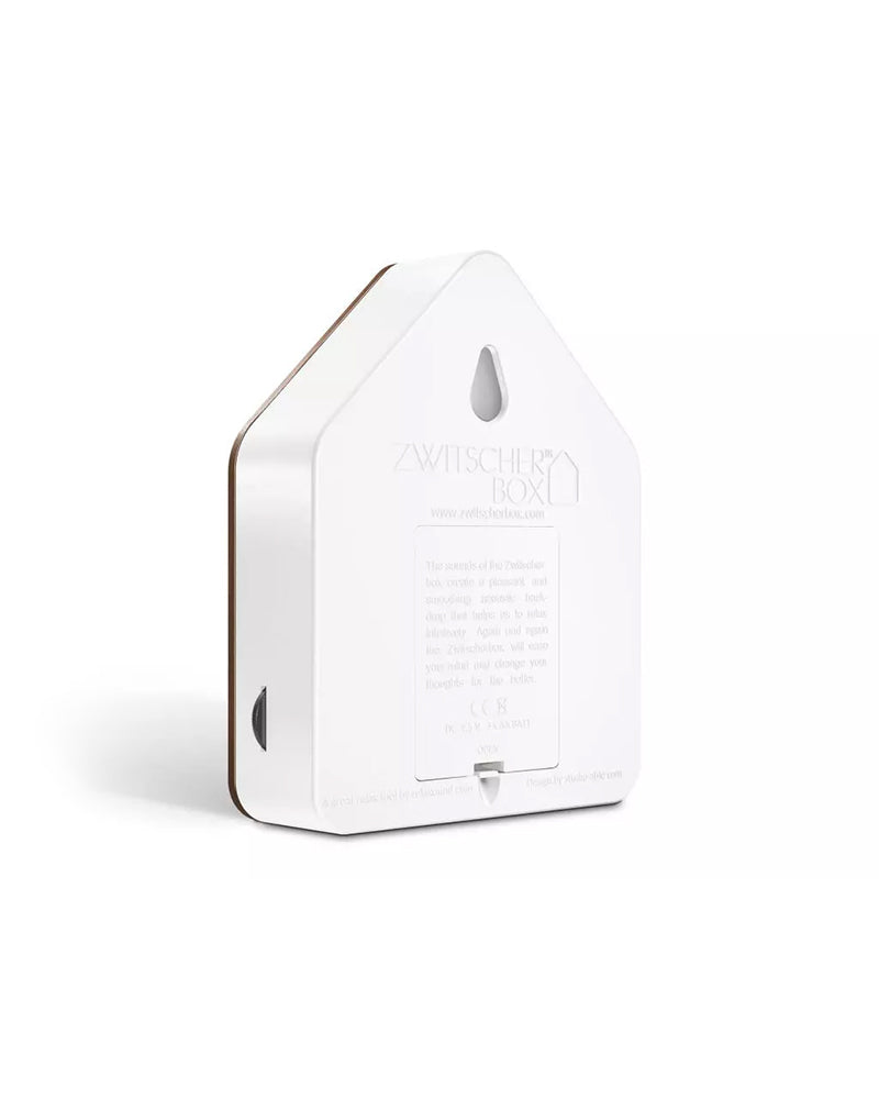 Vogelgezang geluidsdoos eik